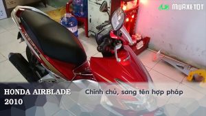 Xe airblade được đánh giá cao về thiết kế và độ bền