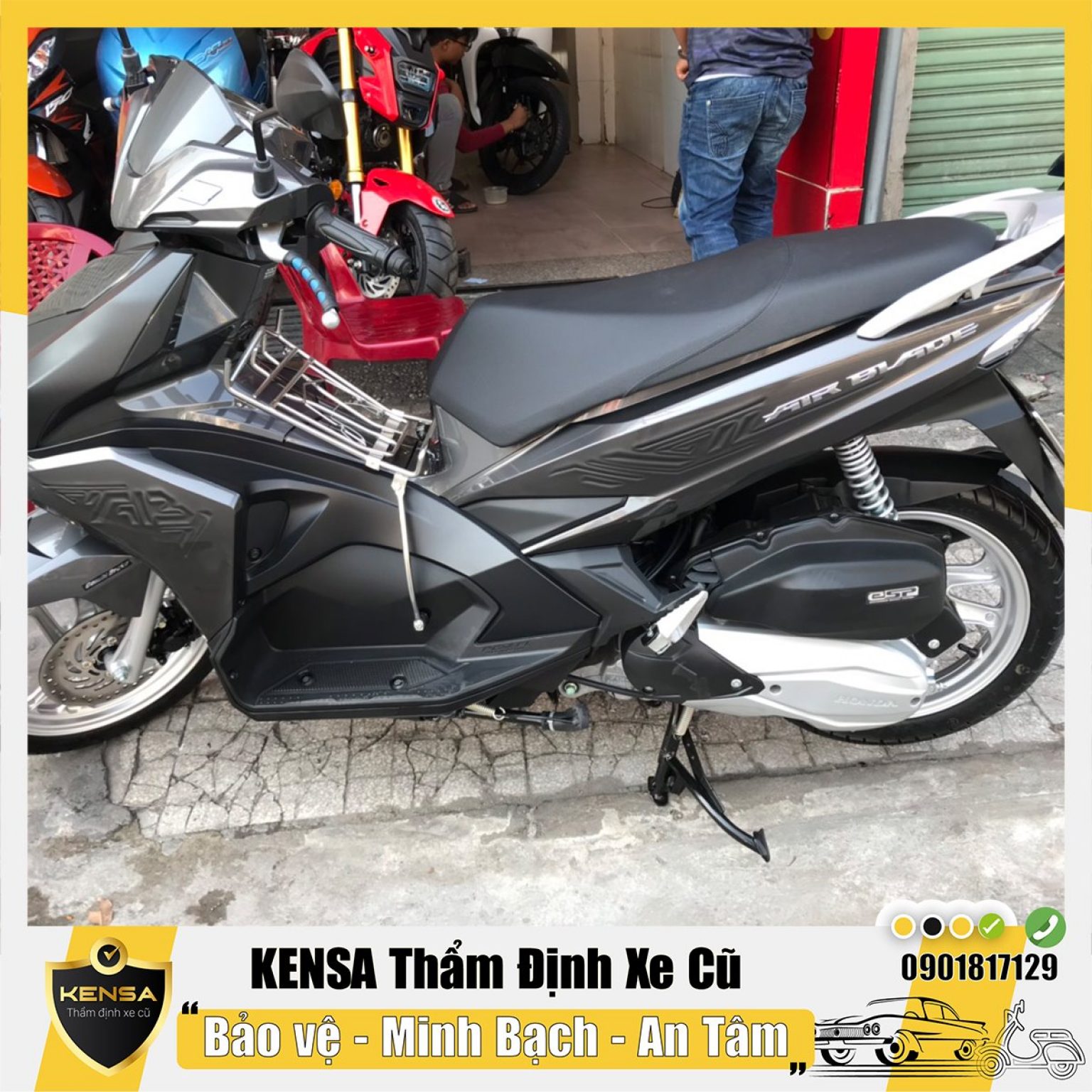 Phiên bản xe Honda Air Blade cũ năm 2019 - KENSA - Kiểm tra xe cũ