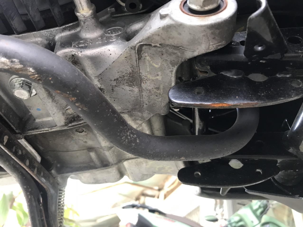 Gầm máy xe Air blade cũ