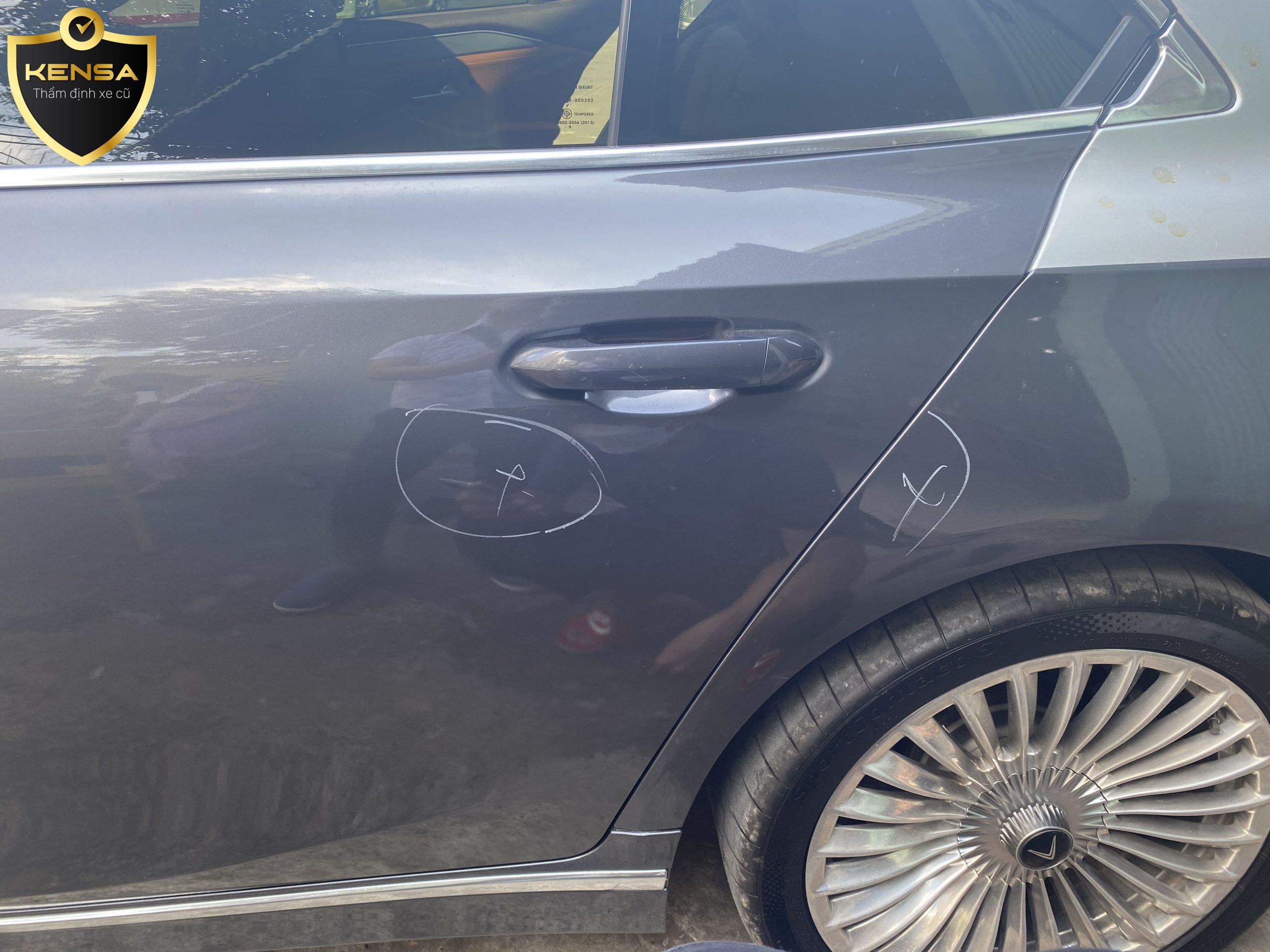 phân biệt sơn zin ô tô, phân biệt xe sơn zin, sơn zin oto,