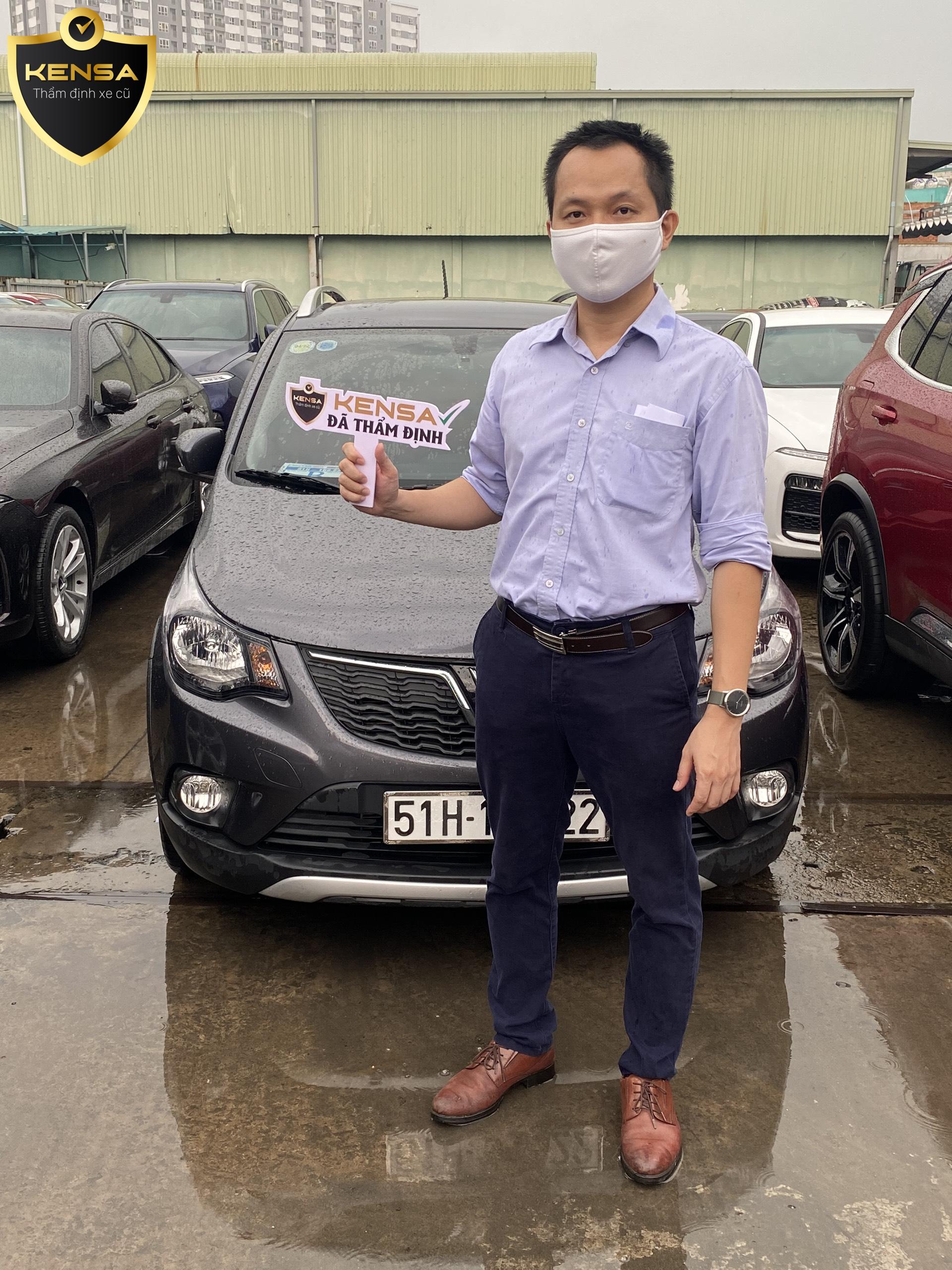 Kiểm tra xe Vinfast Fadil đã qua sử dụng dịch vụ kiểm tra ô tô cũ, dịch vụ check ô tô cũ, dịch vụ test xe oto cũ, test xe cũ kensa, thẩm định xe kensa
