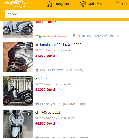 10 websites đăng tin bán ô tô mới cũ uy tín tại Việt Nam