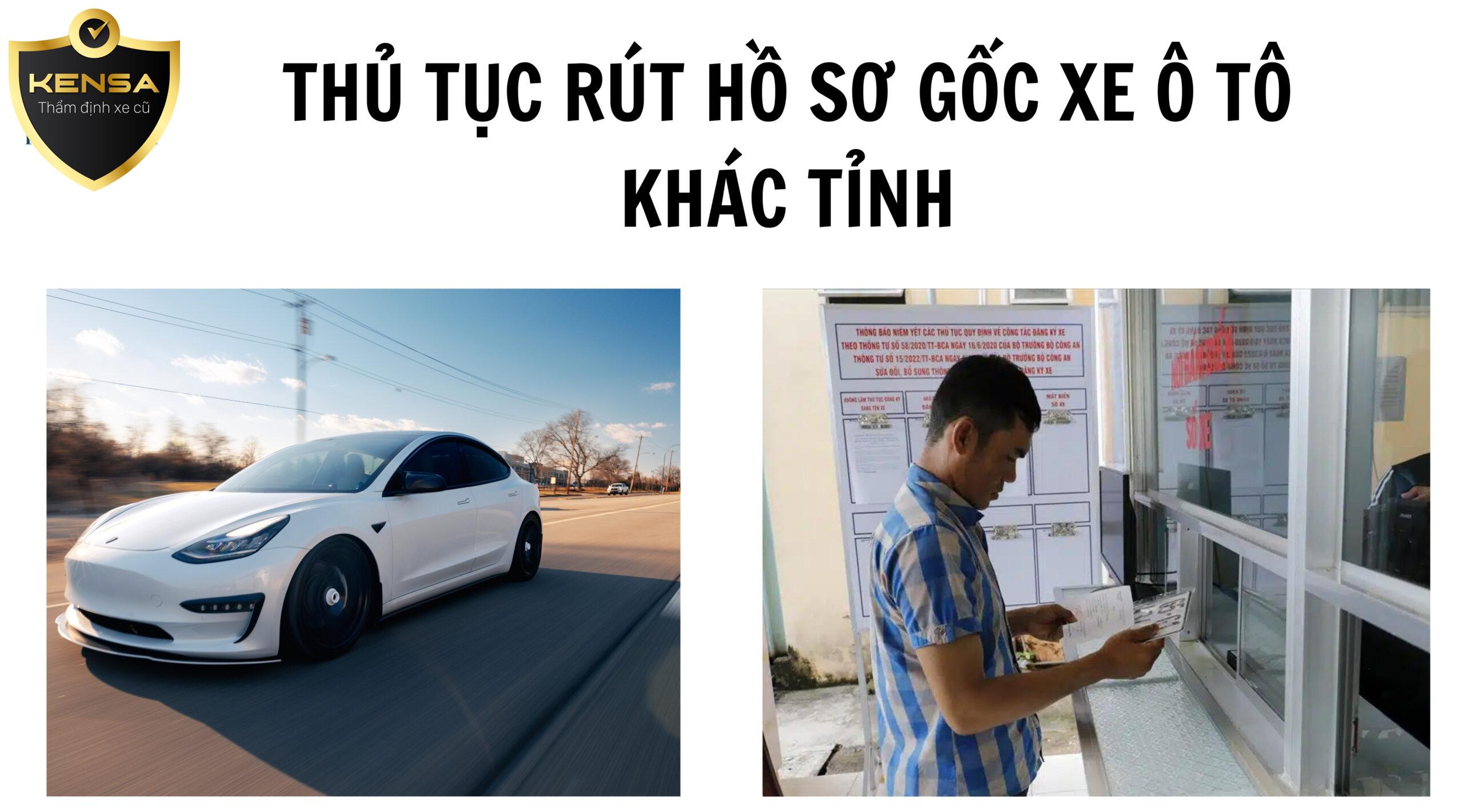 Hồ sơ gốc xe ô tô là gì và tại sao cần rút?